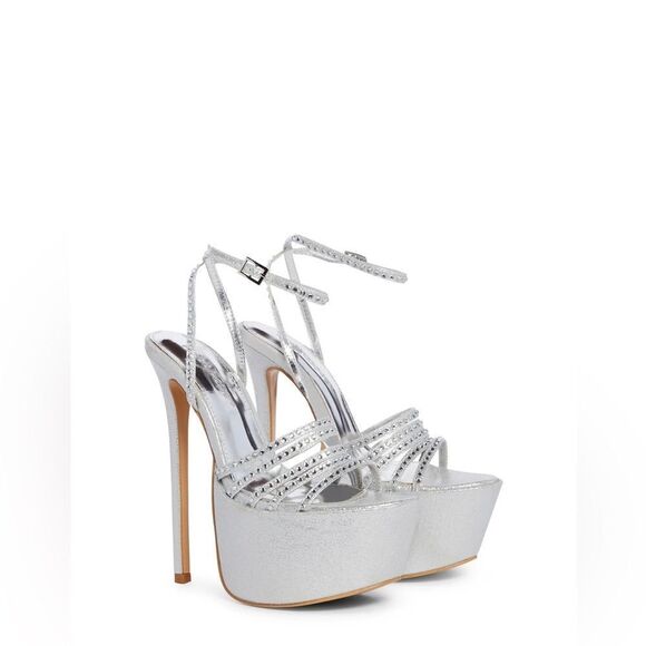 Public desire x Dolls Kill Octavia platform heel sz 9 - Picture 1 of 8